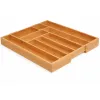 Wkład do szuflady na sztućce bambusowy rozsuwany 45x32-45cm